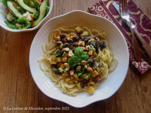 Spaghetti aux escargots en sauce suave + de Messidor | Photo de Messidor