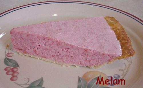 Tarte mousseline à la rhubarbe | Photo de Melam