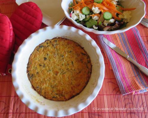 Tarte salée de paresseuse, version recyclage + de Messidor | Photo de Messidor