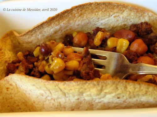 Tortillas garnies à la mexicaine + de Messidor | Photo de Messidor