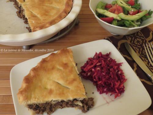 Tourtière sans viande… à l'italienne de Messidor | Photo de Messidor