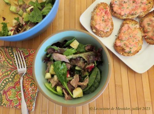 V52 - salade-repas du dimanche + de Messidor | Photo de Messidor