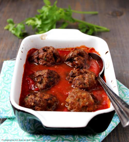 Boulettes de bœuf à la mexicaine, au four de Lisette1960 | Photo de Lisette1960