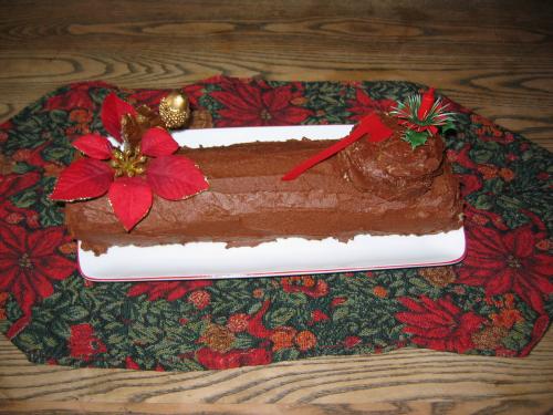 Bûche de noël au moka de Touskie | Photo de Touskie