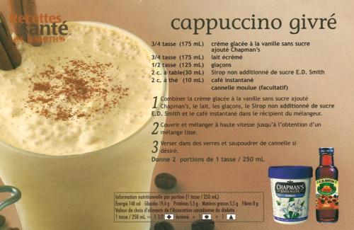 Cappuccino givré de E.d. Smith | Photo de PassionRecettes