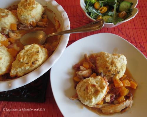 Casserole de poulet italienne aux boulettes de pâte de Messidor | Photo de Messidor