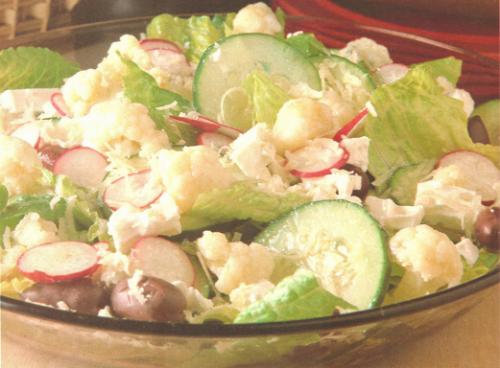 Chou-fleur en salade de Pol Martin | Photo de PassionRecettes