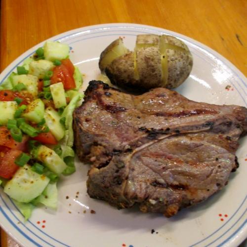 Côte de veau à la moutarde de Ricardo | Photo de Louise b.