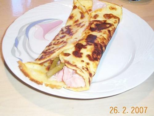 Crêpes aux asperges, jambon et fromage de Mireille | Photo de Mireille