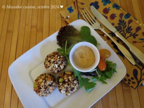 Croquettes de saumon sockeye express + de Messidor | Photo de Messidor