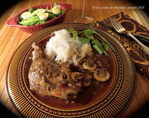 Cuisses de canard confites, sauce à la japonaise + de Messidor | Photo de Messidor