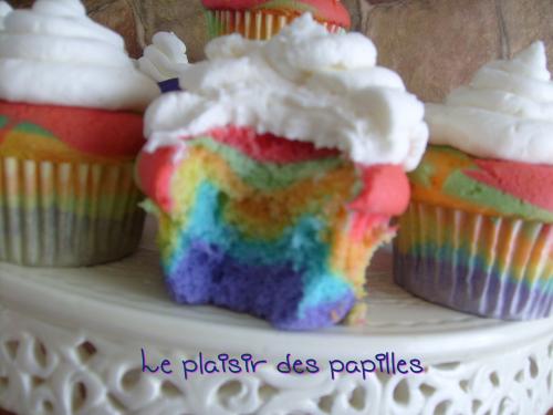 Cupcakes arc-en-ciel de Choupy40 | Photo de Choupy40