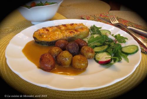 Darnes de saumon bbq, sauce clémentines au cari + de Messidor | Photo de Messidor