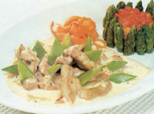 émincé de veau des neiges de Qu'est-Ce Qu'on Mange | Photo de PassionRecettes