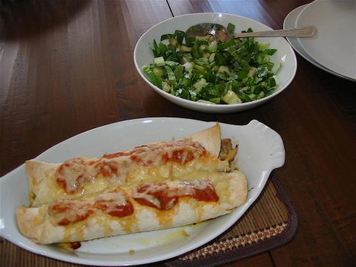 Enchiladas de poulet à l'avocat pour deux de Messidor | Photo de Messidor