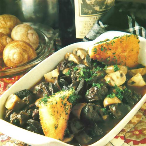 Escargots au vin rouge de Pol Martin | Photo de PassionRecettes