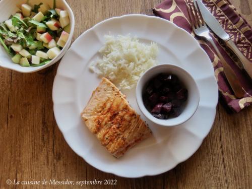 Filet de saumon aux deux moutardes et au miel + de Messidor | Photo de Messidor