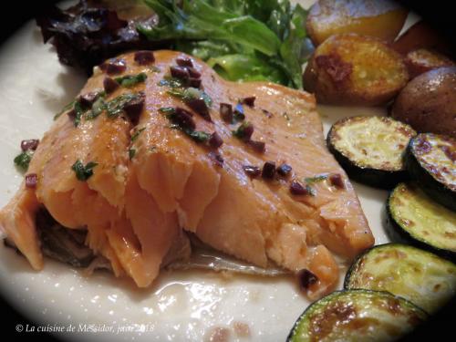 Filet de truite au beurre méditerranée de Messidor | Photo de Messidor