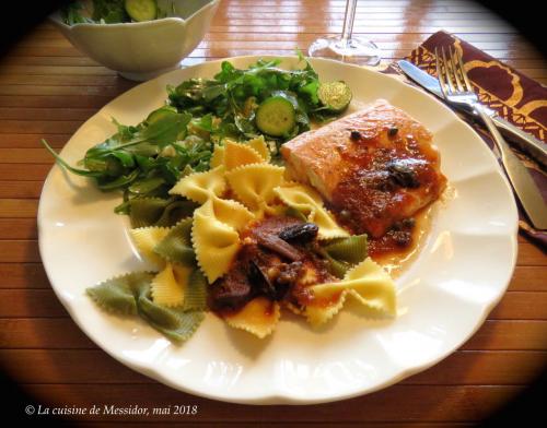 Filets de truite, sauce pizzaiola express de Messidor | Photo de Messidor