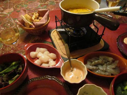 Fondue thaïe aux fruits de mer de Messidor | Photo de Messidor