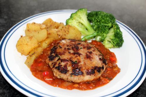 Galette de veau au parmesan de Nell | Photo de Nell