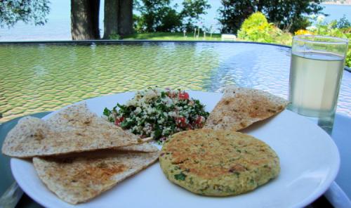 Galettes aux pois chiches pour deux de Messidor | Photo de Messidor