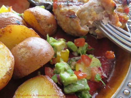 Galettes de poulet bbq à la mexicaine + de Messidor | Photo de Messidor