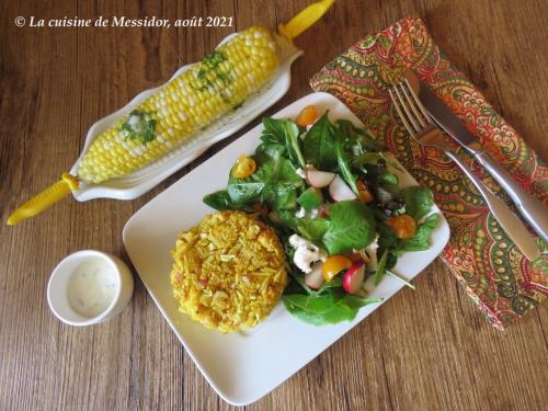 Galettes de riz au saumon sockeye + de Messidor | Photo de Messidor