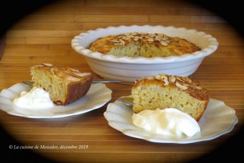 Gâteau aux pommes à la crème sure + de Messidor | Photo de Messidor