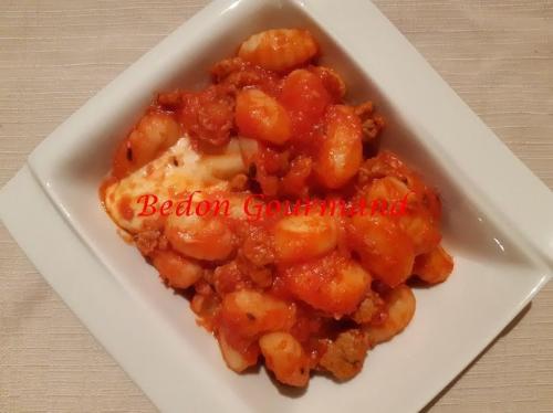 Gnocchis à la sauce tomate, aux saucisses et au fenouil tout -en-un de Bedon Gourmand | Photo de Bedon gourmand