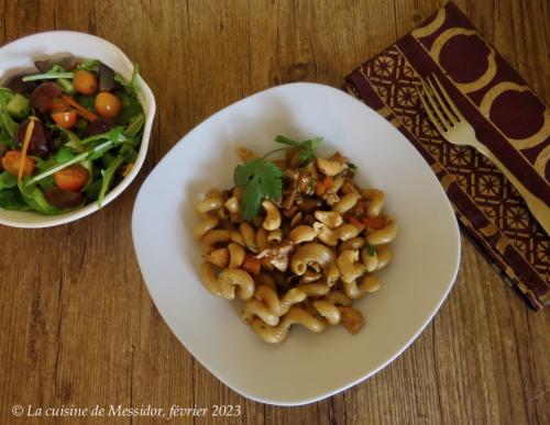 Macaroni chinois au poulet, version simplifiée + de Messidor | Photo de Messidor