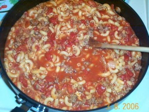 Macaroni sauce tomate de Charouk | Photo de Mireille