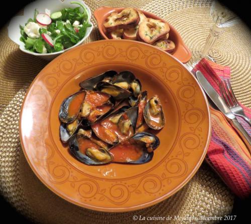 Moules à la provençale, version deux + de Messidor | Photo de Messidor