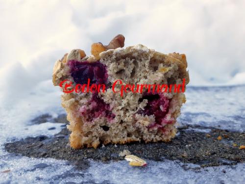 Muffins aux bananes et canneberges de Bedon Gourmand | Photo de Bedon gourmand