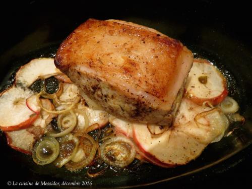 Petit rôti de porc aux épices à tourtière de Messidor | Photo de Messidor