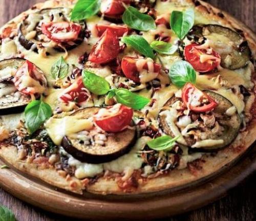 Pizza aubergine | Photo de PassionRecettes