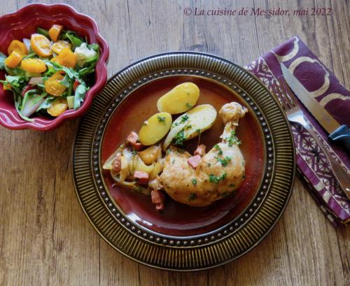 Poulet à l'espagnole + de Messidor | Photo de Messidor