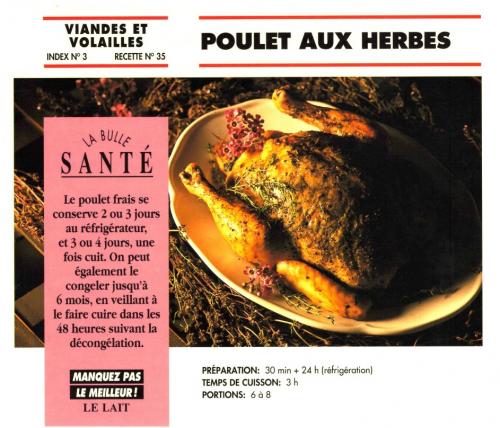 Poulet aux herbes de Bon Appétit | Photo de PassionRecettes