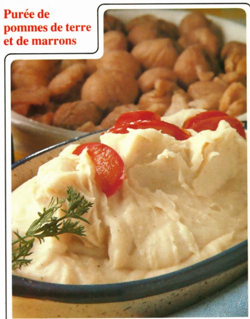 Purée de pommes de terre et de marrons de Pol Martin | Photo de PassionRecettes