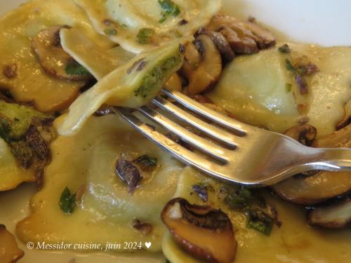 Raviolis au beurre de sauge + de Messidor | Photo de Messidor