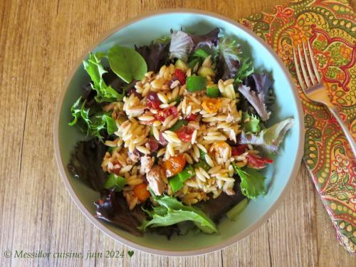 Salade d'orzo d'inspiration grecque + de Messidor | Photo de Messidor