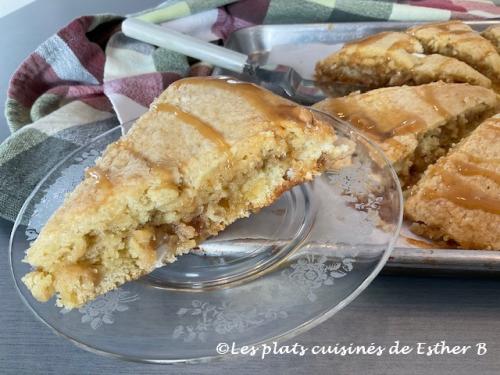 Scones au caramel sirop d'érable et chocolat blanc de Estherb | Photo de Estherb