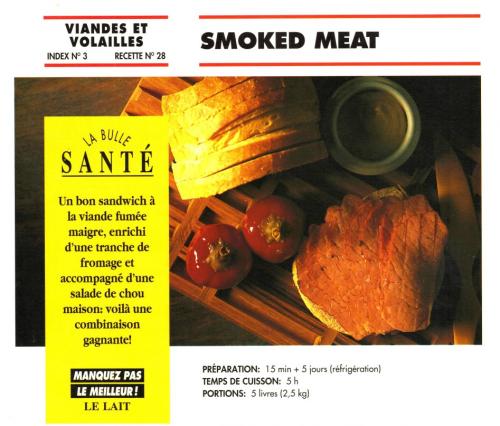 Smoked meat de Bon Appétit | Photo de PassionRecettes