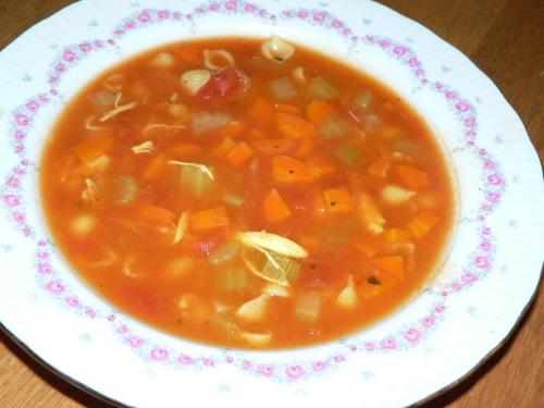 Soupe au poulet et aux tomates de viviane de Baddy | Photo de Baddy