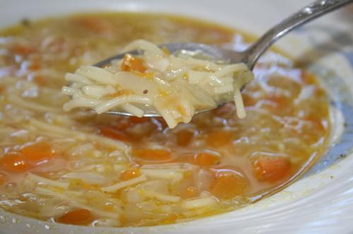 Soupe aux legumes et au vermicelle de Germaine Gloutnez | Photo de Mireille