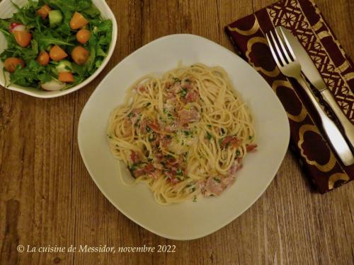 Spaghetti au citron à l'italienne de Messidor | Photo de Messidor