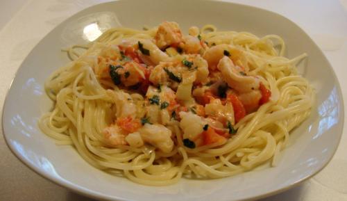 Spaghettis aux langoustines de Messidor | Photo de Messidor