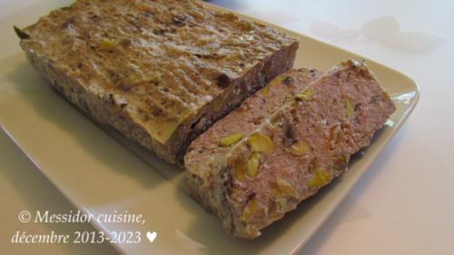 Terrine de veau aux pistaches et aux champignons + de Messidor | Photo de Messidor