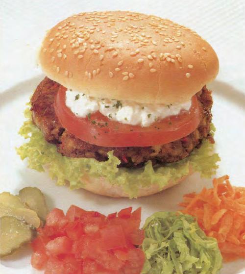 Tofu burgers de Qu'est-Ce Qu'on Mange | Photo de PassionRecettes