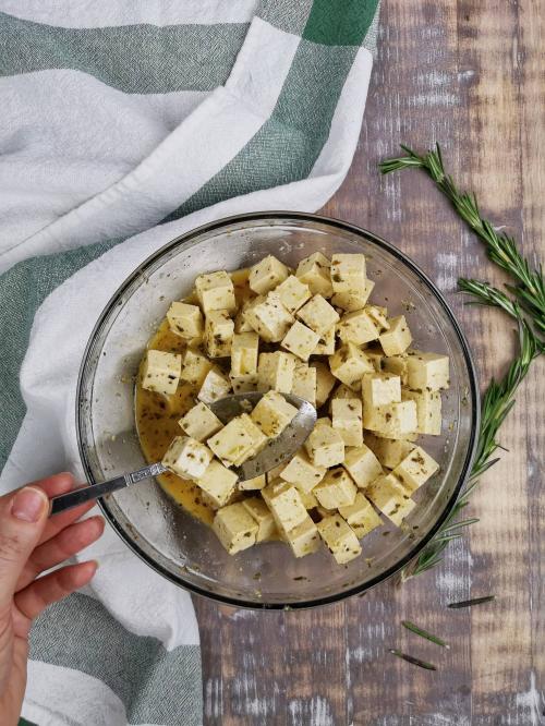 Tofu de feta de Celui | Photo de Celui